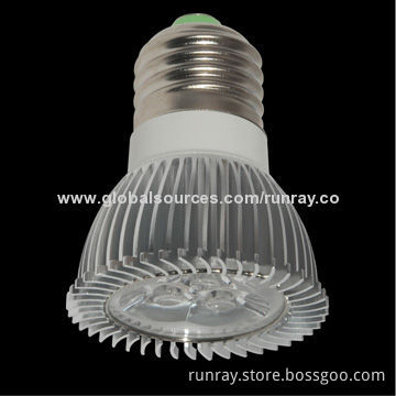 LED Lamp with 3W Power, 30° Angle and Epistar Chip, Various Colors Available